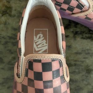 Checkered Vans